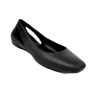 Crocs Sloane Ballet Flats Black Women's Size 8